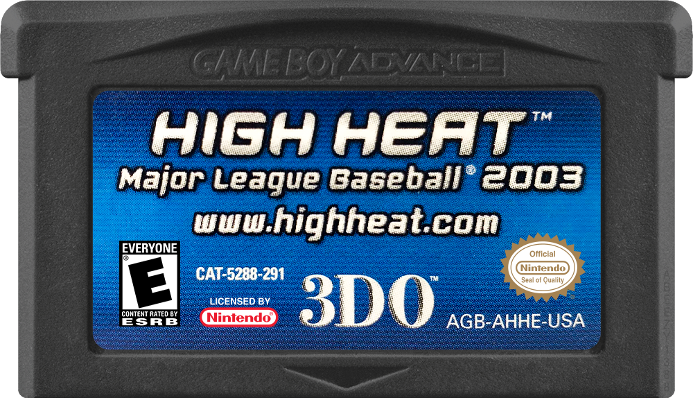 High Heat Major League Baseball 2003 media 7 for GameBoy Advance